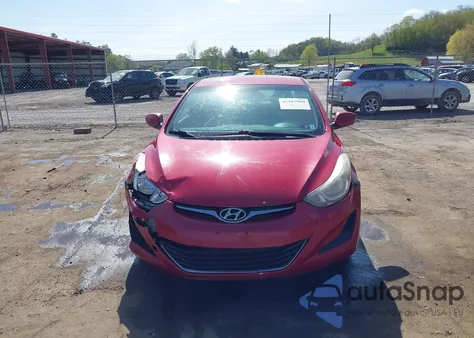2014 Hyundai Elantra Se из США, поврежденный, VIN KMHDH4AE8EU181730